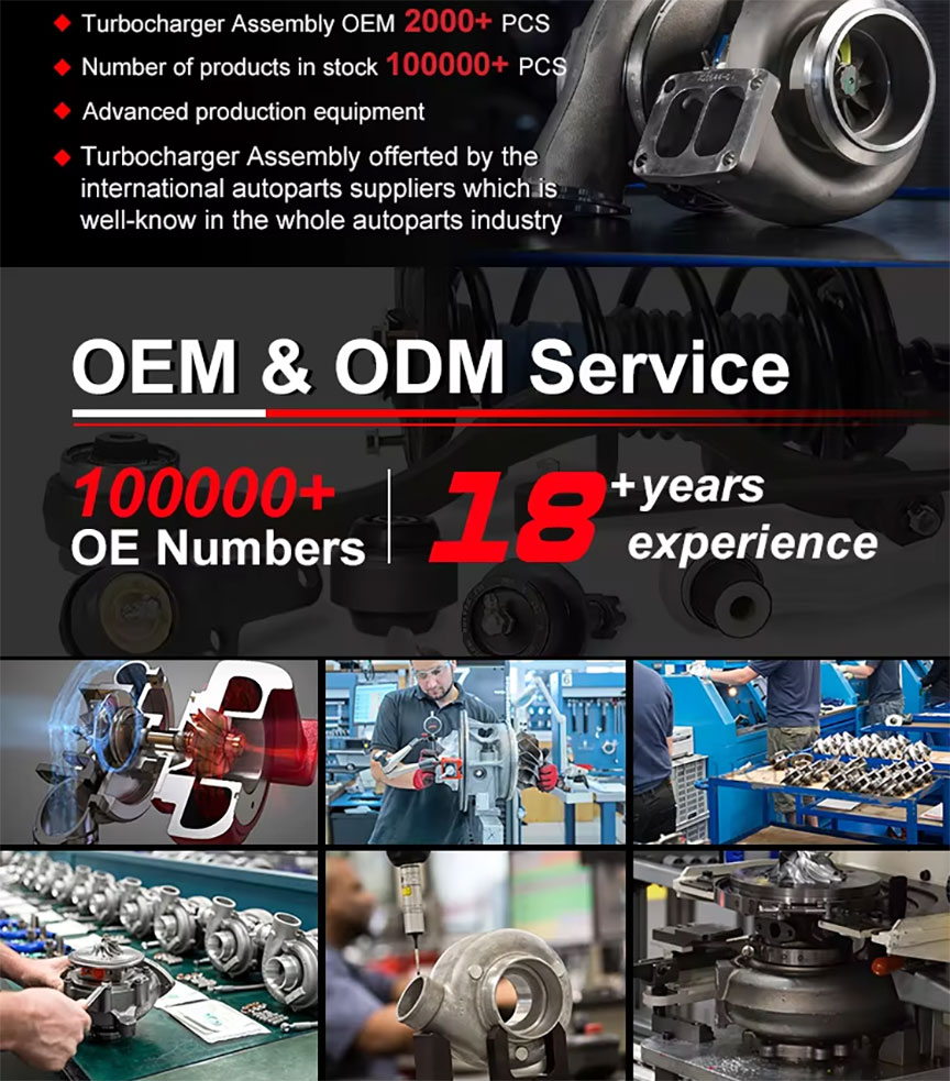 Construction machinery turbocharger