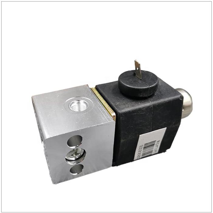 Sinotruk Howo Truck Solenoid Valve WG9719710003 3 Way Elektromagnetyske Valve foar Air Horn Exhaust Brake Differinsjaal Lock Control 24V Parts